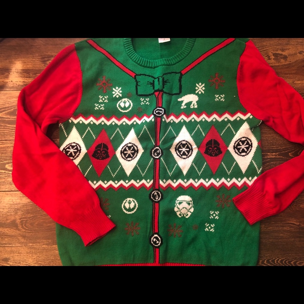 Holiday Star Wars ugly sweater